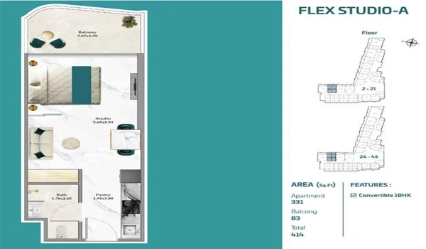 Danube Breez Floor Plan